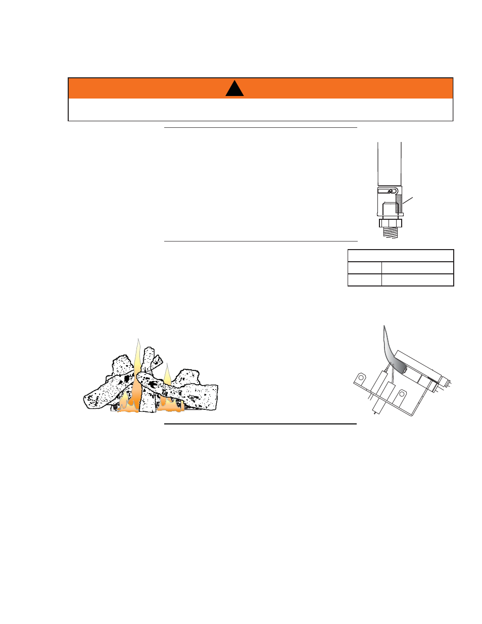 Warning, 0 adjustment | Napoleon Fireplaces GVF36 User Manual | Page 19 / 28