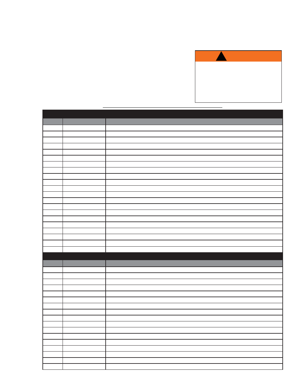 Warning, 0 replacements, Components | Accessories | Napoleon Fireplaces GVF36 User Manual | Page 21 / 28