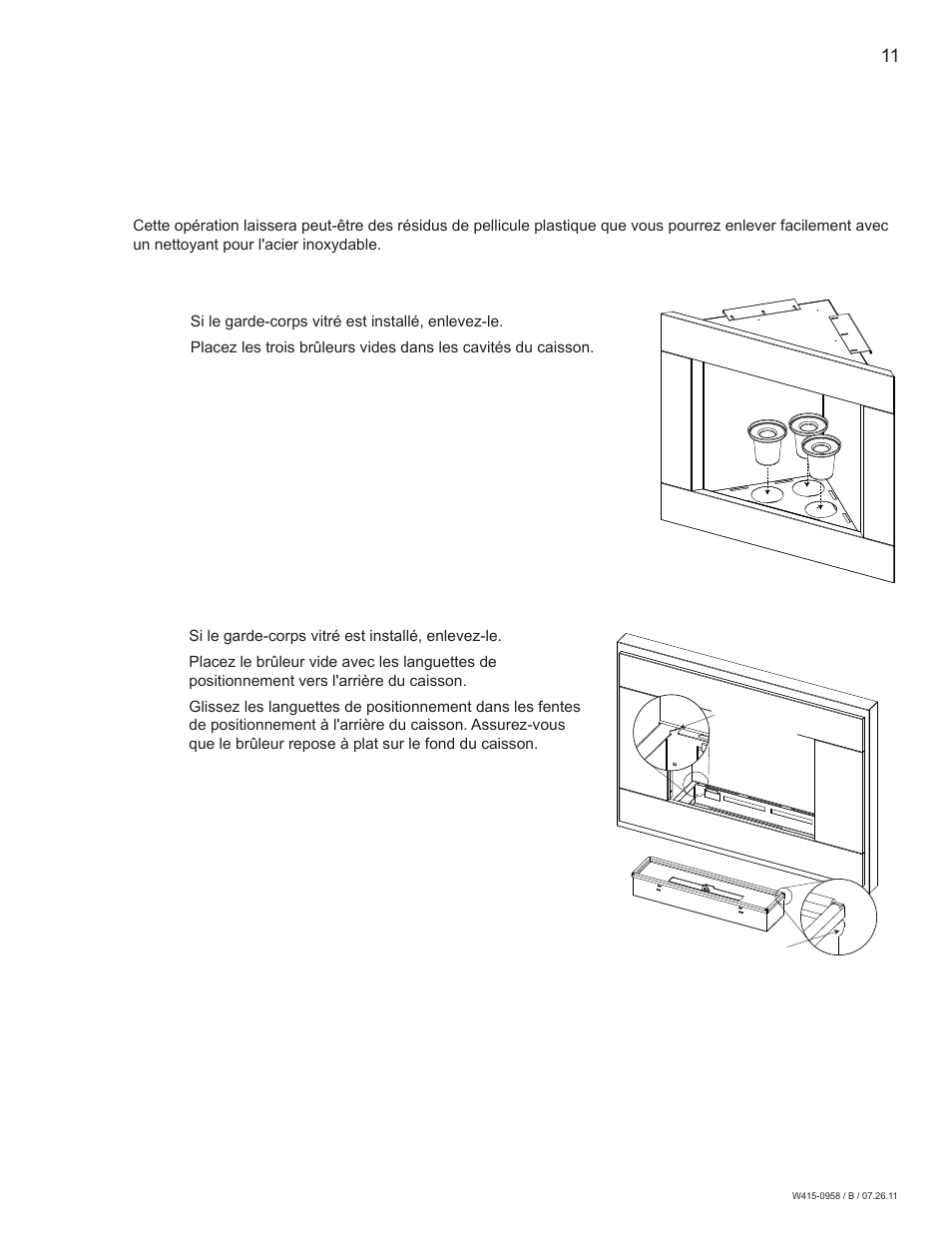 0 finitions | Napoleon Fireplaces Corner Model – WMFE1 User Manual | Page 31 / 64