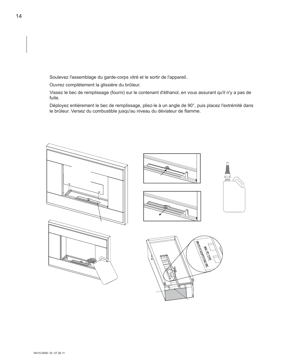 Napoleon Fireplaces Corner Model – WMFE1 User Manual | Page 34 / 64