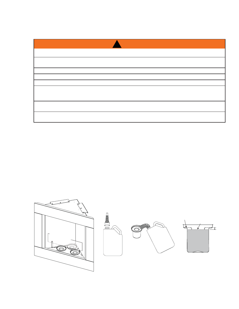 Warnung, 0 bedienungsanleitung | Napoleon Fireplaces Corner Model – WMFE1 User Manual | Page 57 / 64