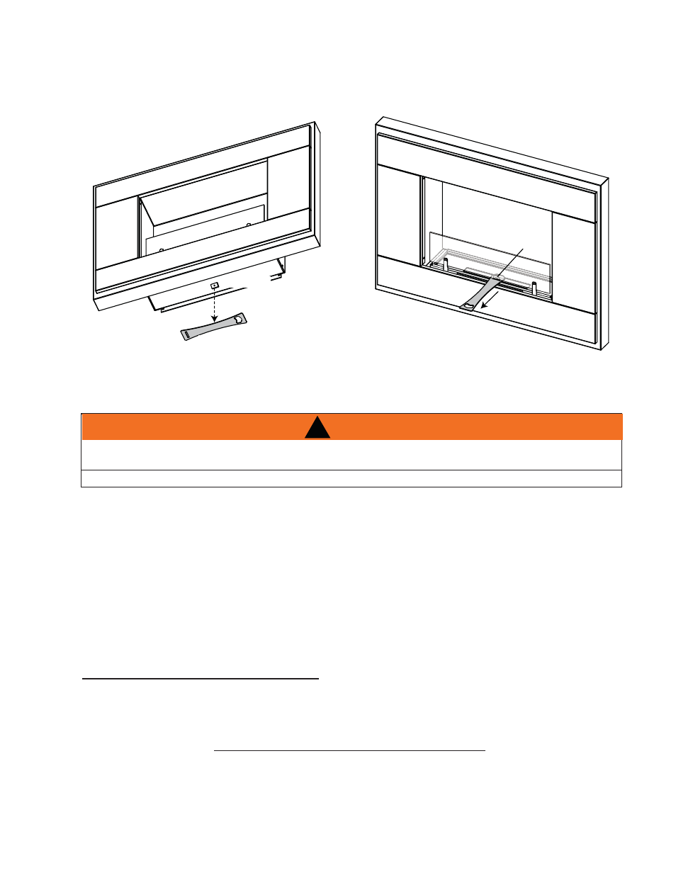 Warnung, 0 wartung | Napoleon Fireplaces Corner Model – WMFE1 User Manual | Page 60 / 64