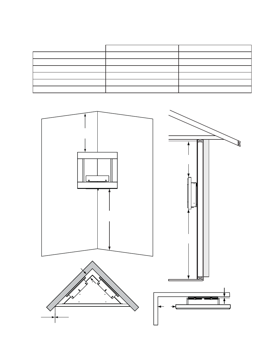 0 installation | Napoleon Fireplaces Corner Model – WMFE1 User Manual | Page 8 / 64