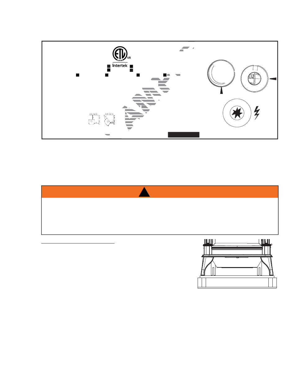 Sample, Warning | Napoleon Fireplaces GVFS60 User Manual | Page 7 / 24