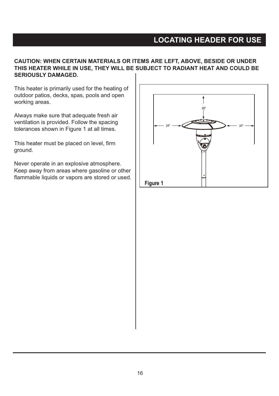 Locating header for use | Napoleon Fireplaces PTH40PGM User Manual | Page 16 / 20
