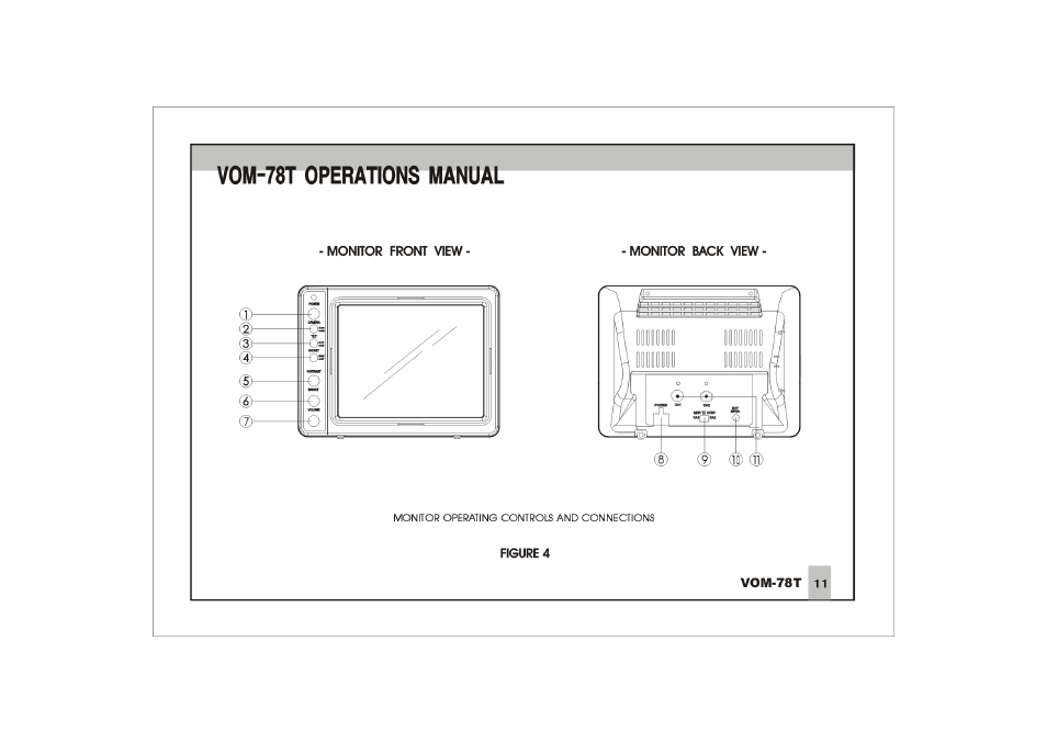 Vom-78t operations manual | ASA Electronics Voyager VOM78T User Manual | Page 12 / 16
