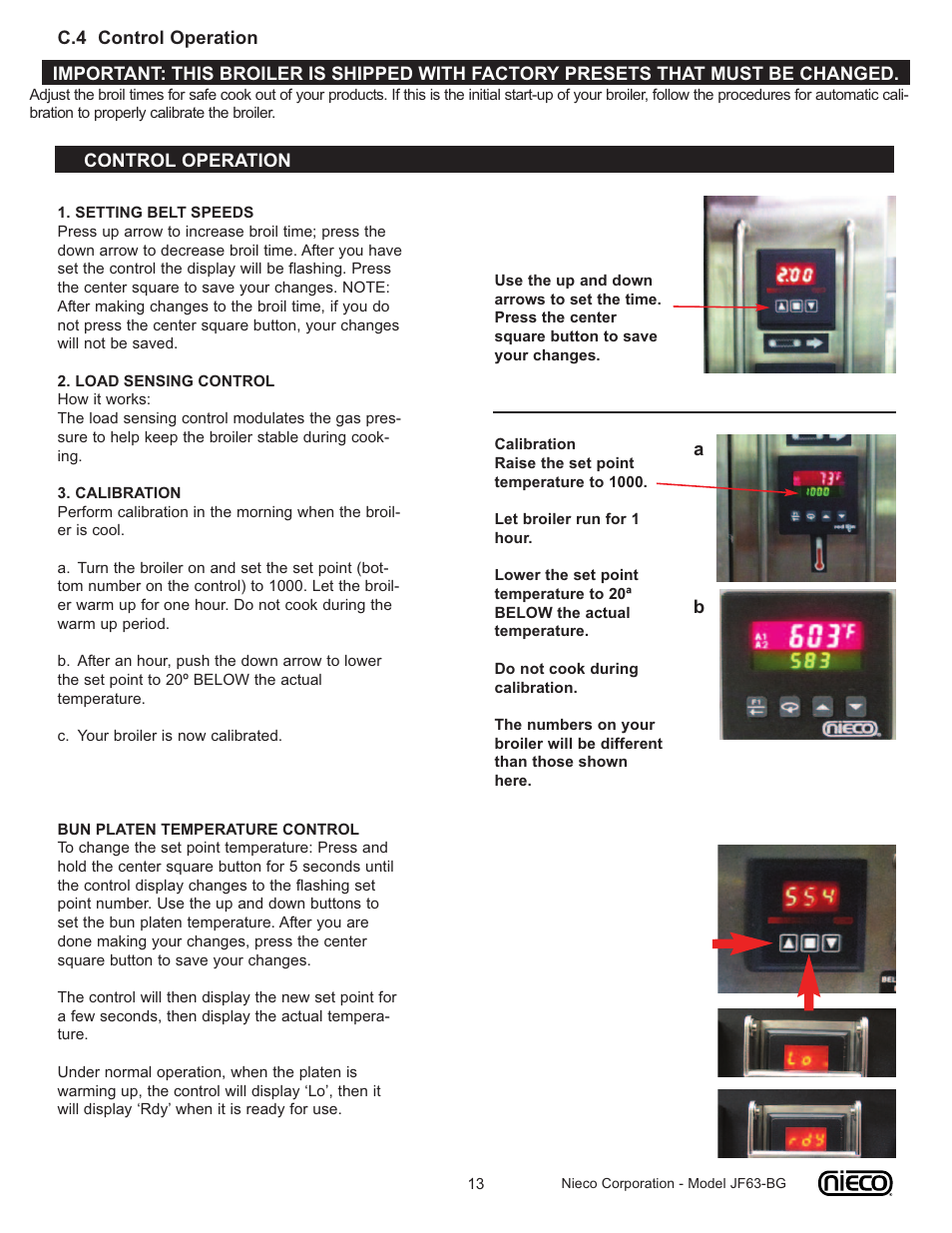 Nieco JF64-BG User Manual | Page 13 / 35