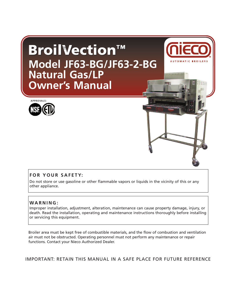 Nieco JF63-BG User Manual | 36 pages