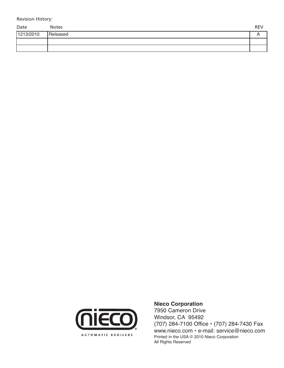 Nieco JF62 User Manual | Page 30 / 30