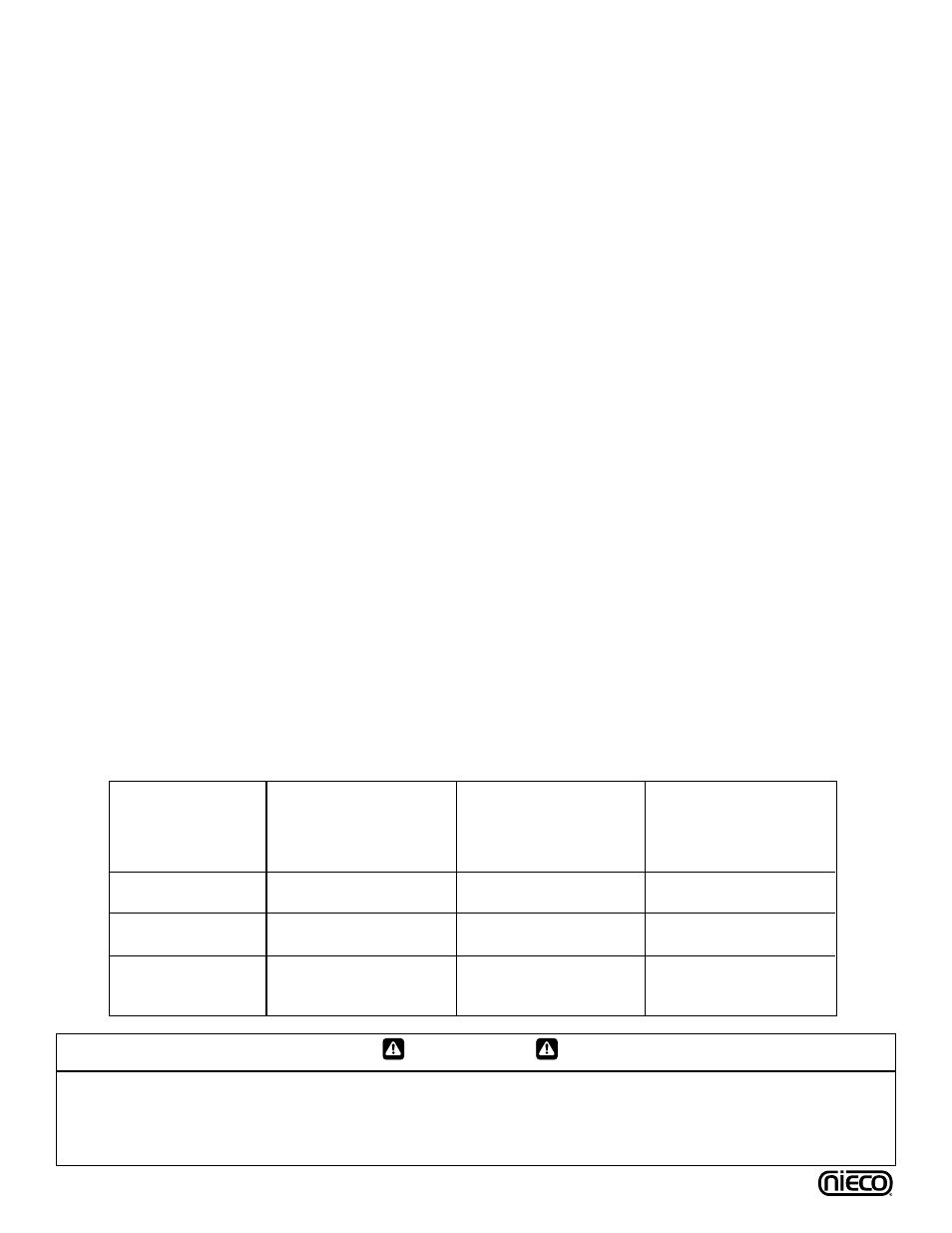 B. installation, Caution | Nieco N2500 User Manual | Page 6 / 32