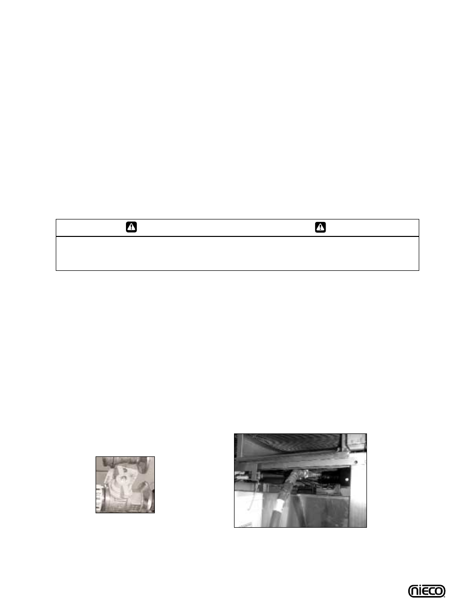 Warning | Nieco N2500 User Manual | Page 7 / 32