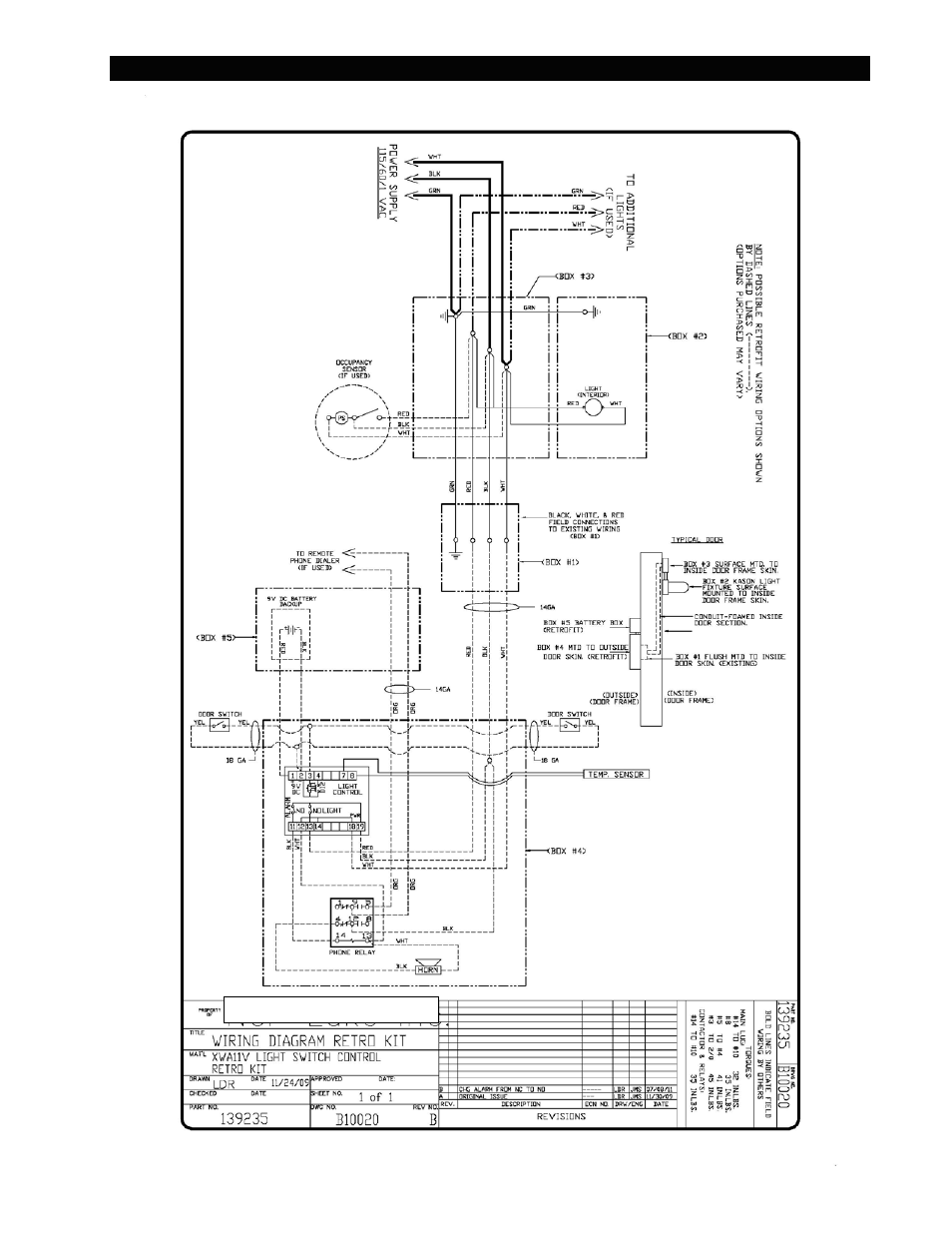 Operating instructions alarm/light module xwa11v | Nor-Lake NL708 Door Alarm User Manual | Page 15 / 18