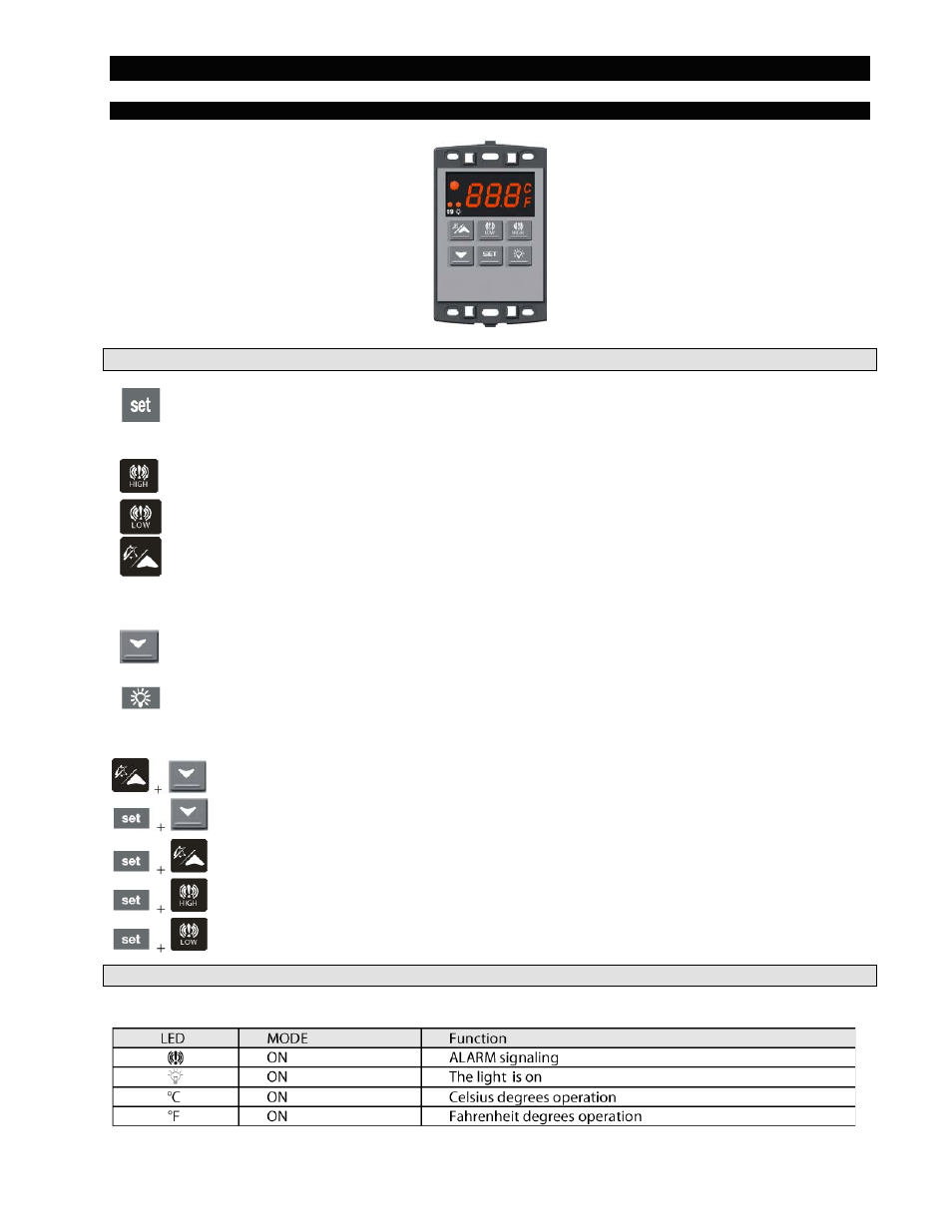 Operating instructions alarm/light module xwa11v | Nor-Lake NL708 Door Alarm User Manual | Page 3 / 18