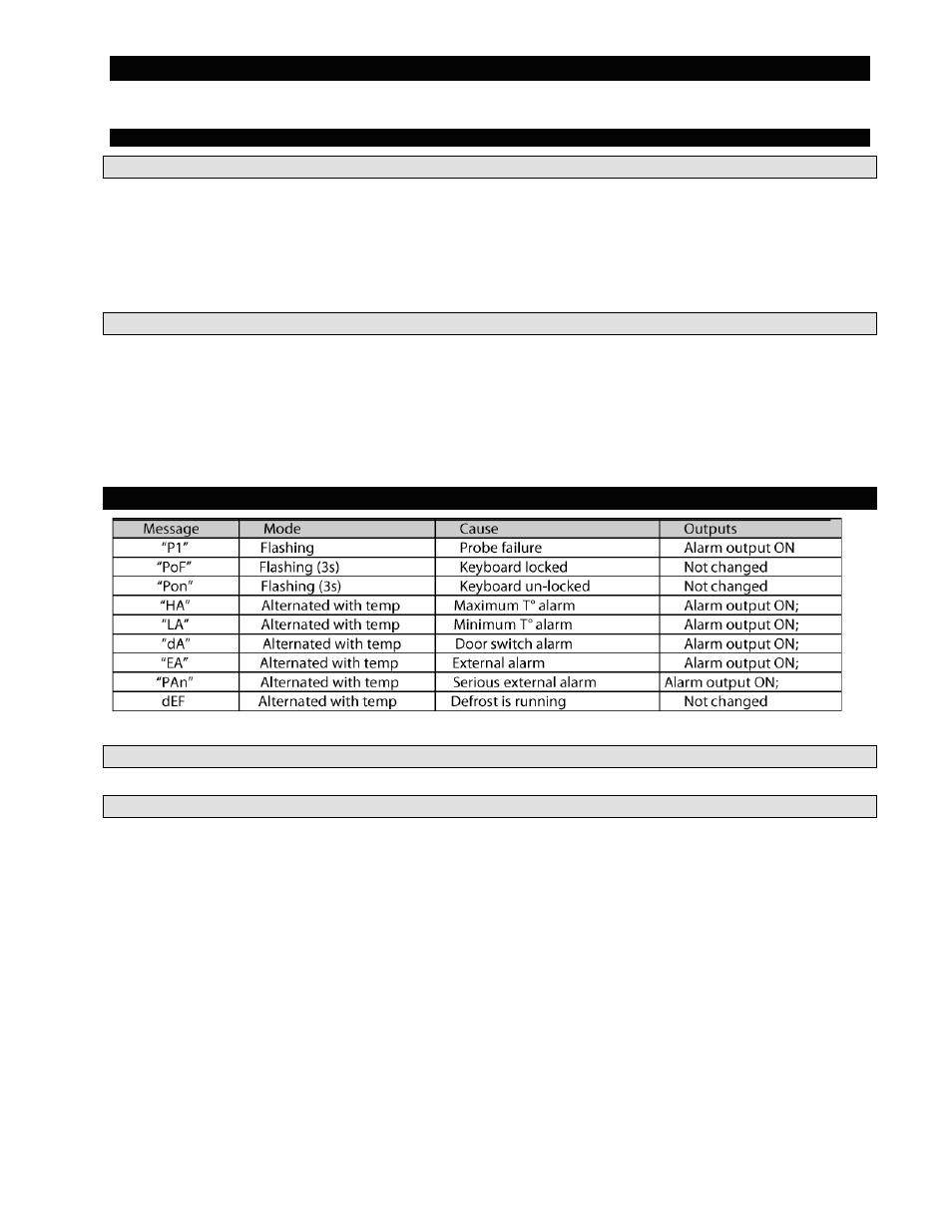 Operating instructions alarm/light module xwa11v | Nor-Lake NL708 Door Alarm User Manual | Page 6 / 18