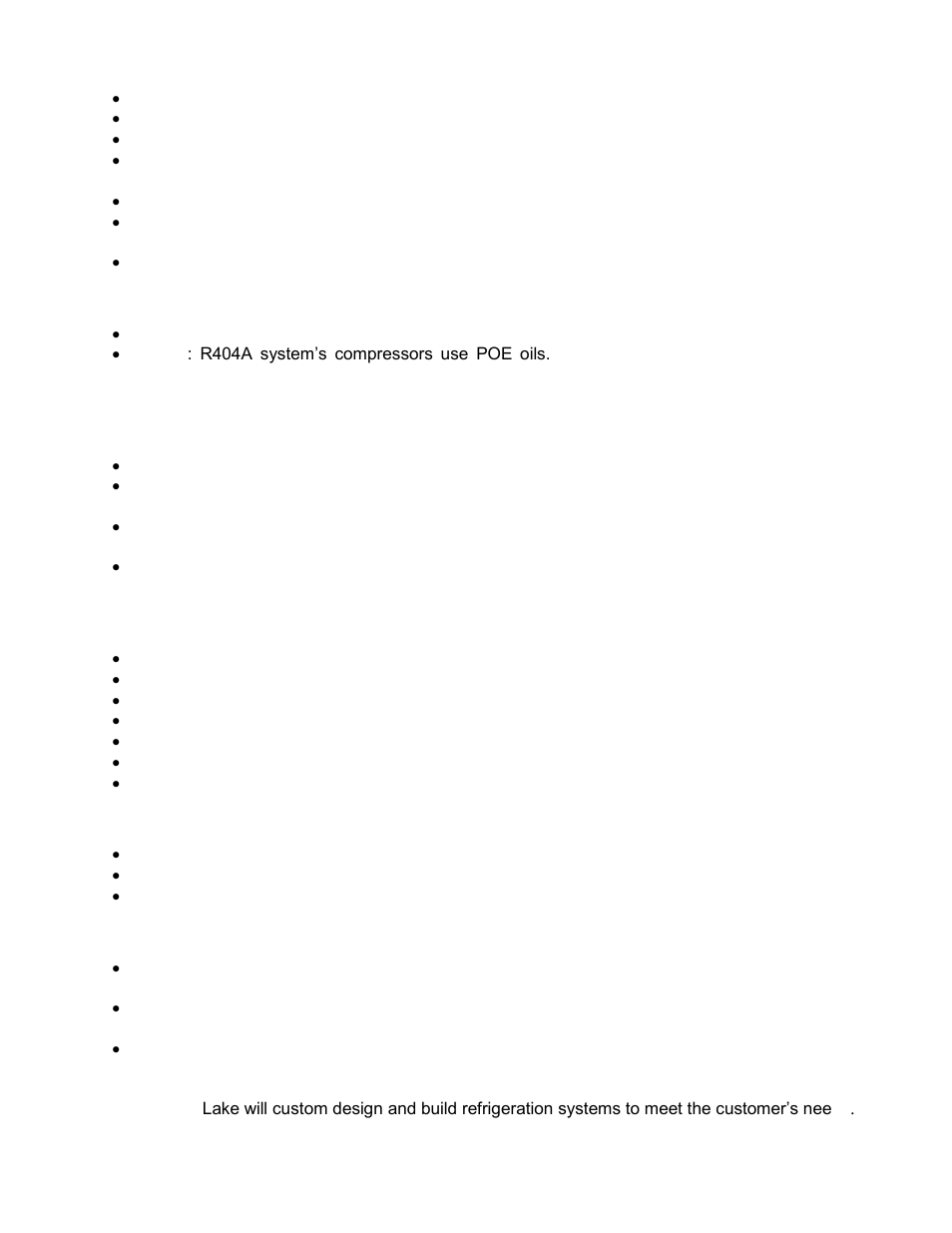 Nor-Lake Refrigeration Systems User Manual | Page 3 / 52
