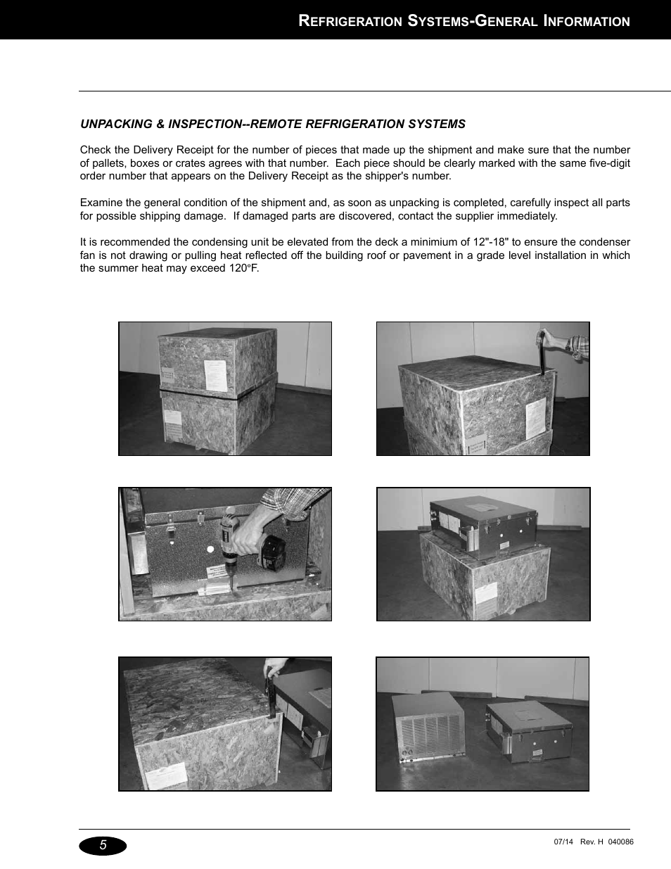 Nor-Lake Capsule Pak Refrigeration Systems User Manual | Page 5 / 44
