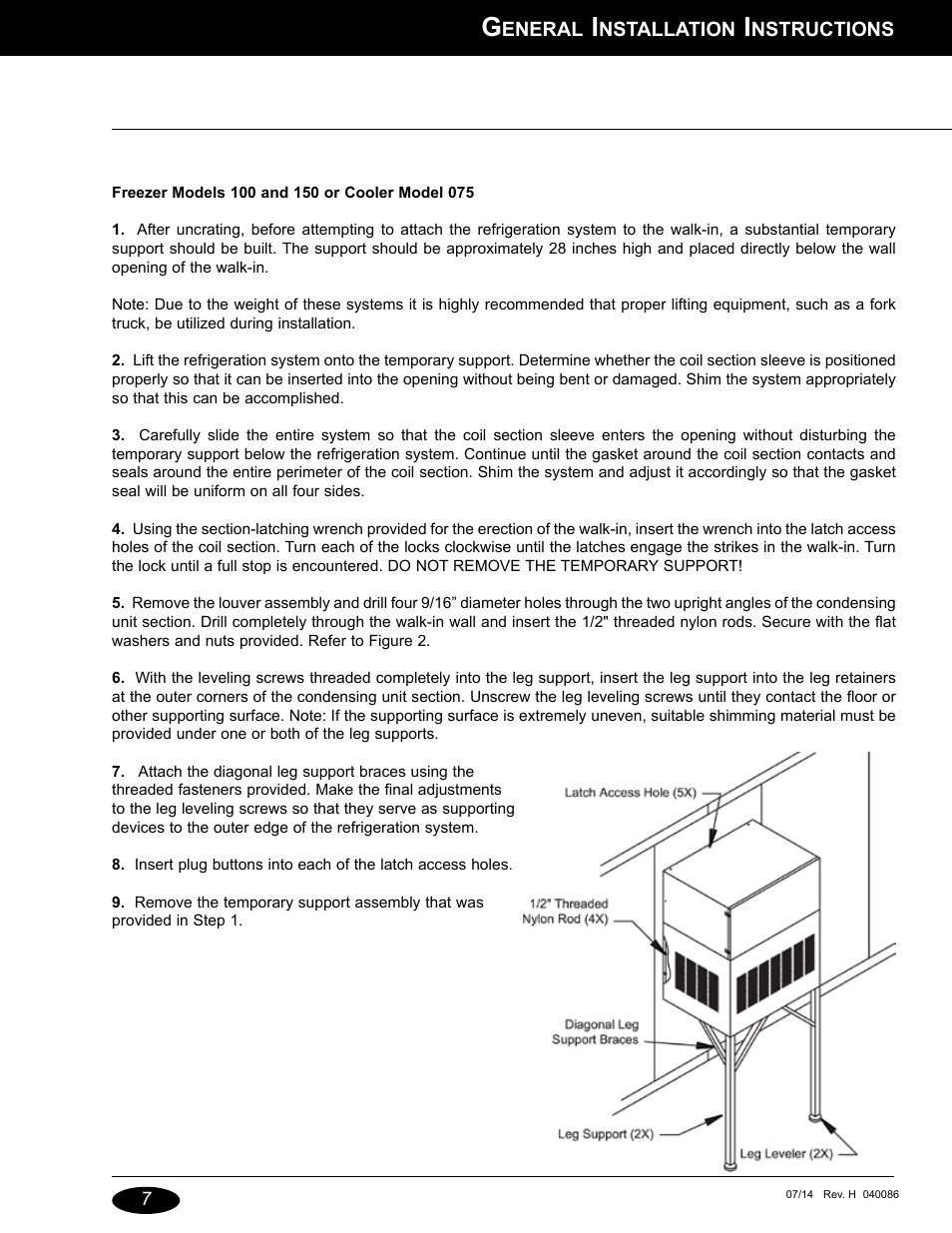 Nor-Lake Capsule Pak Refrigeration Systems User Manual | Page 7 / 44