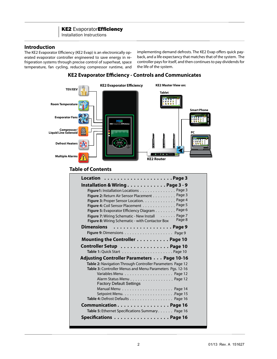 Nor-Lake Enviro-Control IOM User Manual | Page 2 / 16