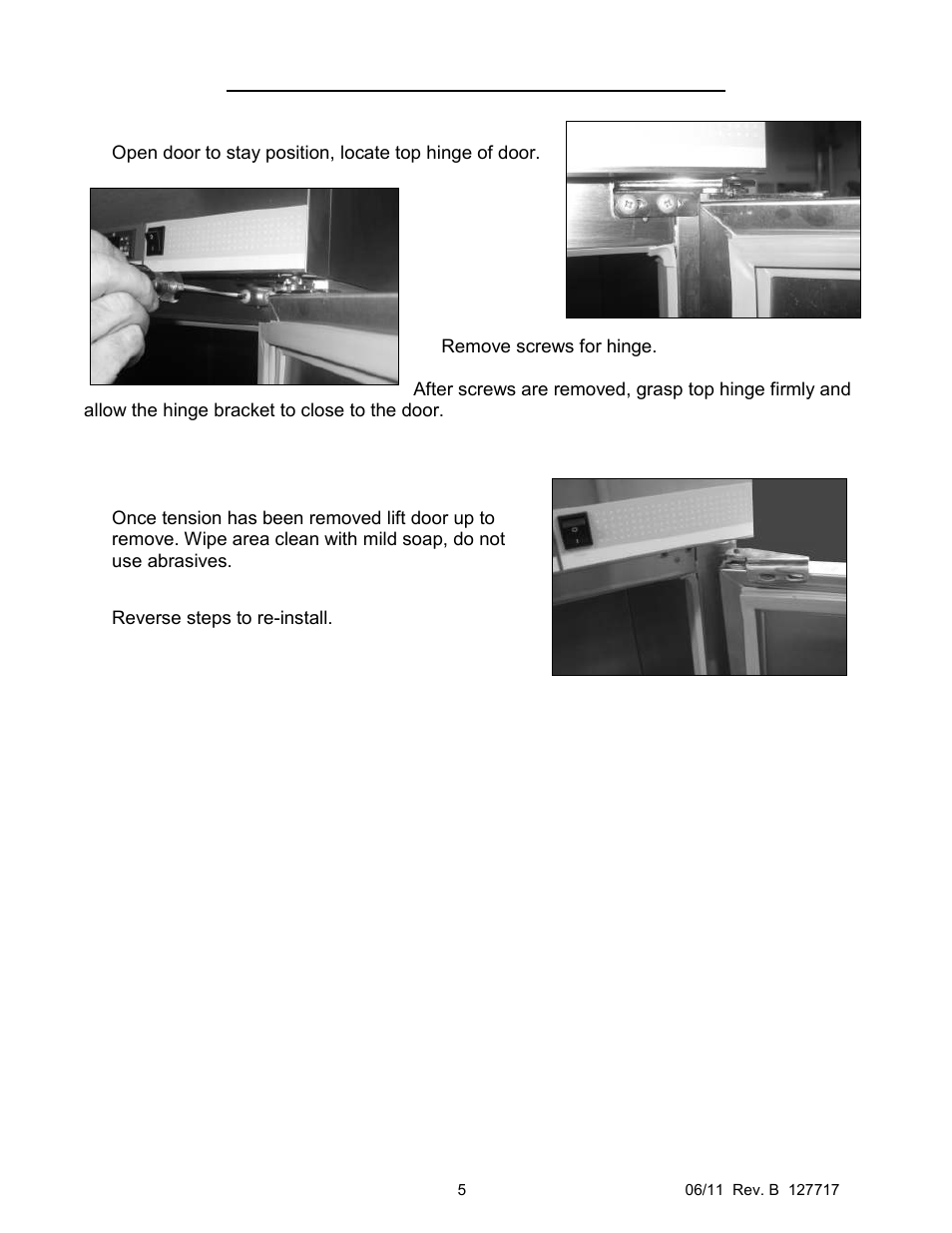 Nor-Lake NOVA Refrigerators and Freezers User Manual | Page 5 / 8