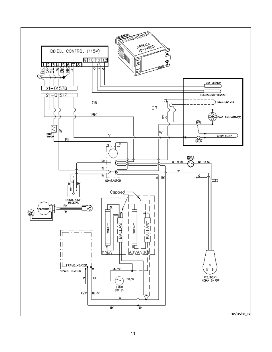 Nor-Lake Angled Ice Cream Merchandisers User Manual | Page 11 / 12