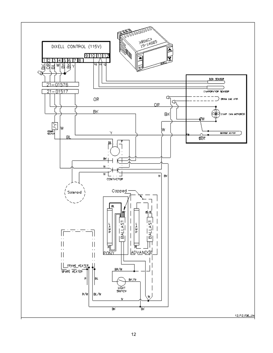 Nor-Lake Angled Ice Cream Merchandisers User Manual | Page 12 / 12