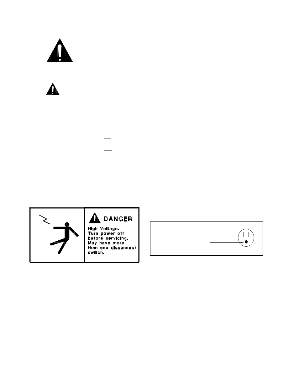 Caution, Ground required for safe operation | Nor-Lake Topping and Storage Dipping Ice Cream Freezers User Manual | Page 3 / 10