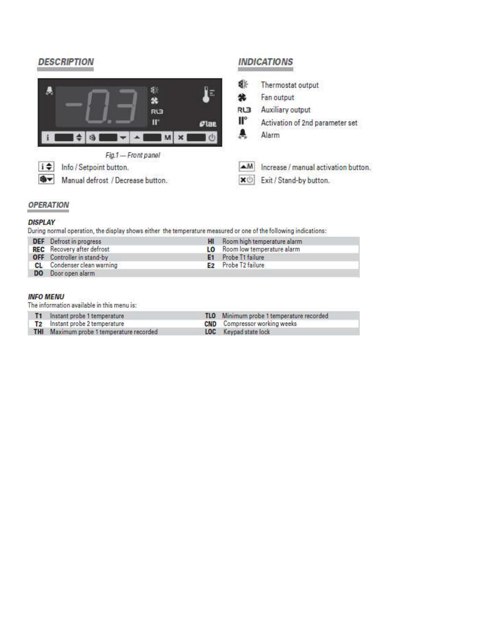 Nor-Lake Ice Cream Hardening & Holding Cabinets Models NX362WWW/4 User Manual | Page 9 / 16
