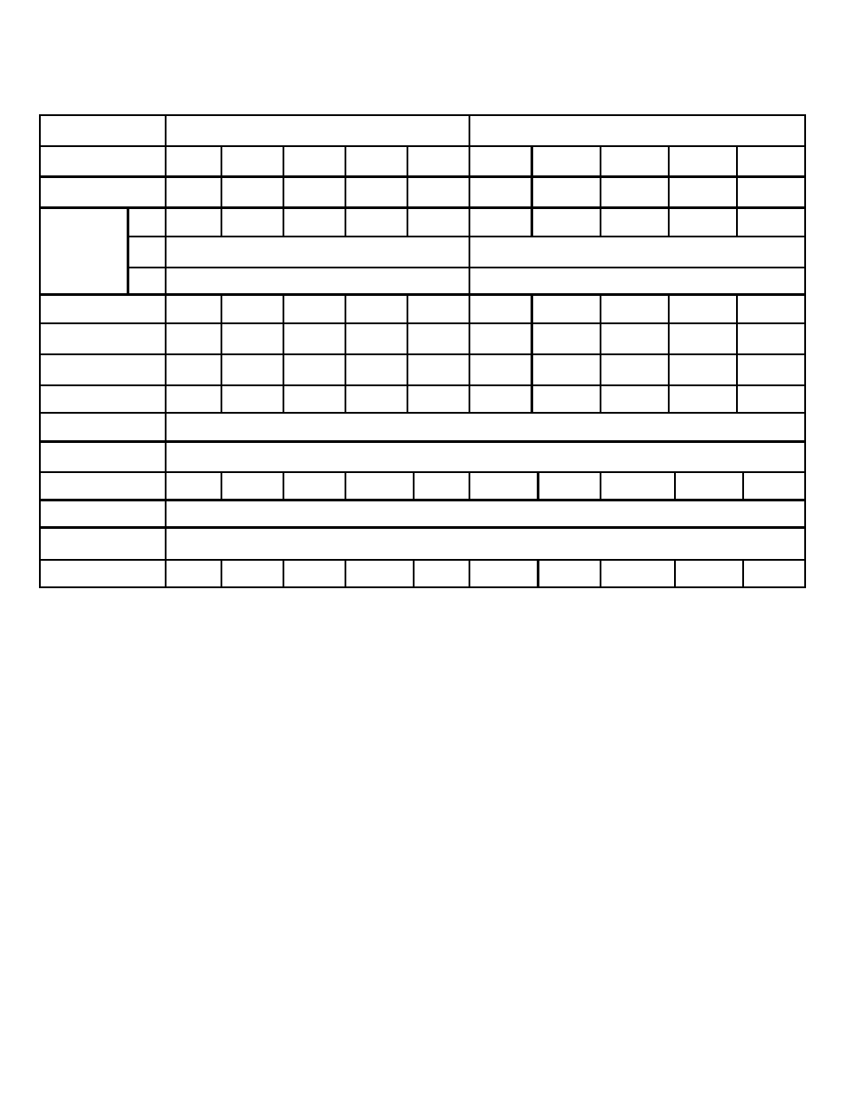 Specifications | Nor-Lake AdvantEDGE Prep Tables User Manual | Page 4 / 4