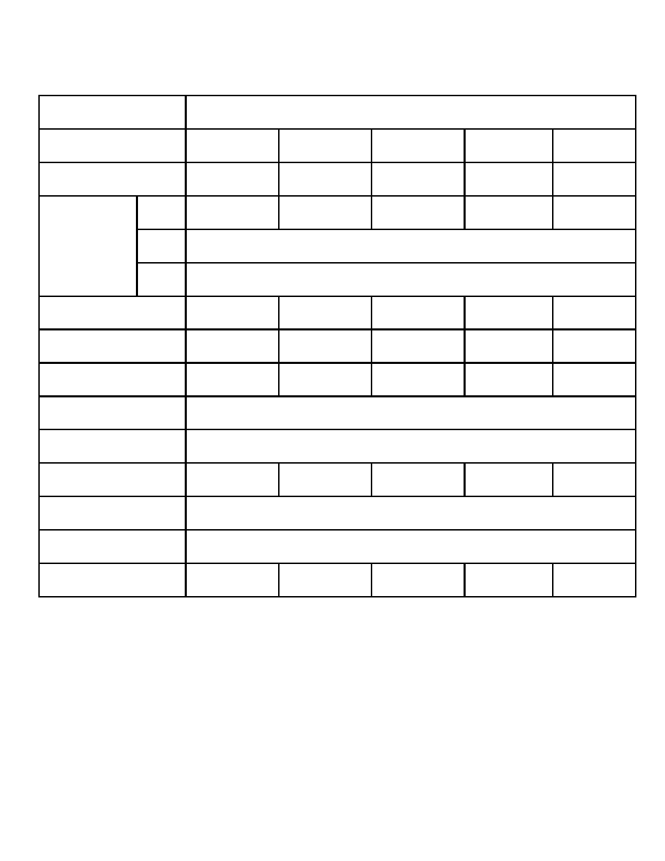 Specifications | Nor-Lake AdvantEDGE Chef Base User Manual | Page 4 / 8