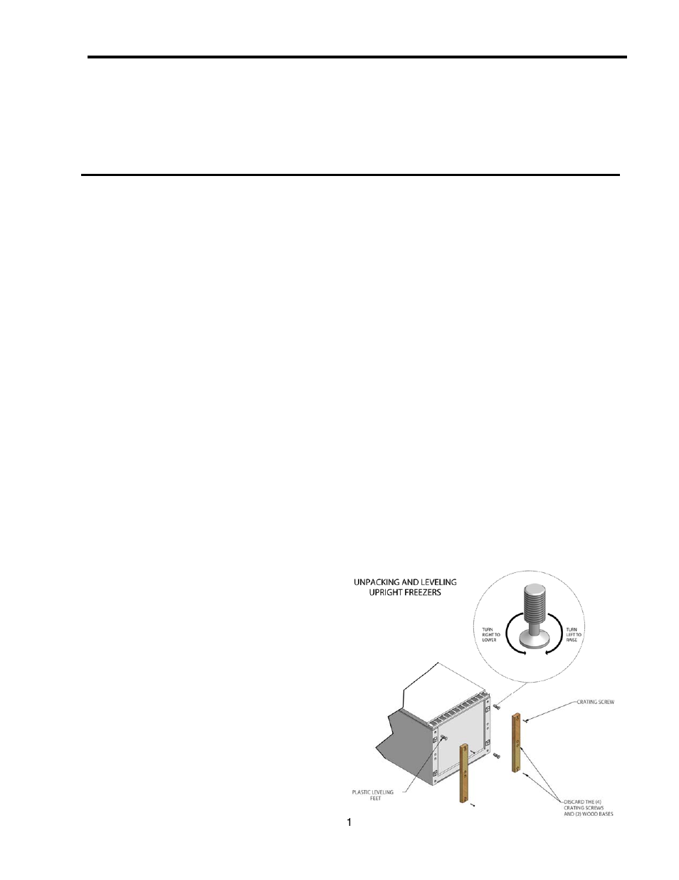 Nor-Lake General Purpose Lab Freezer User Manual | 4 pages