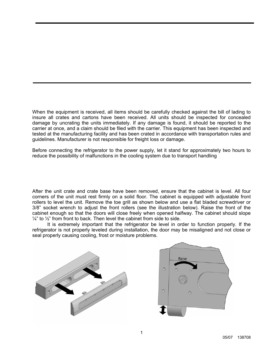 Nor-Lake General Purpose Lab Ref-Fzr User Manual | 10 pages