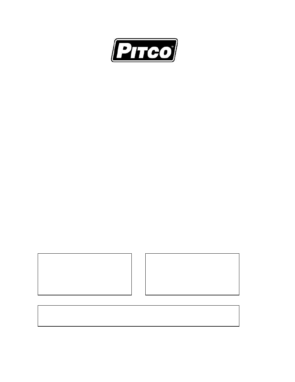 Pitco Frialator I8 Water Cooker Controller User Manual | Page 12 / 12