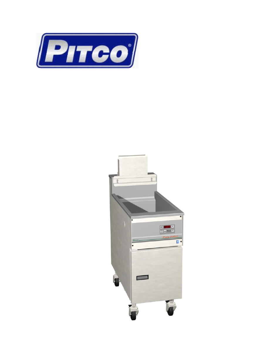 Pitco Frialator PE14D User Manual | 12 pages