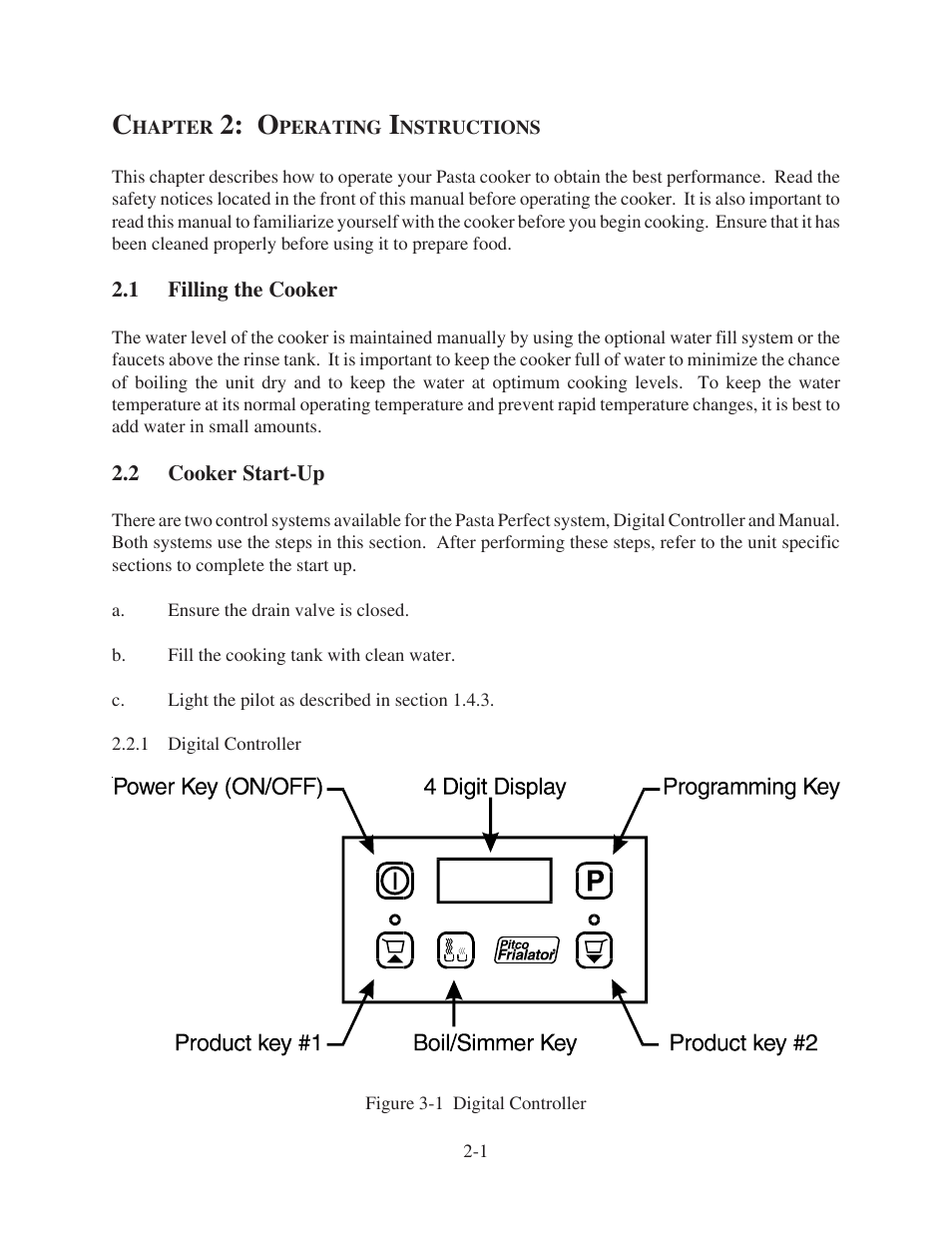 Pitco Frialator Gas Pasta Cookers PG14D User Manual | Page 27 / 40