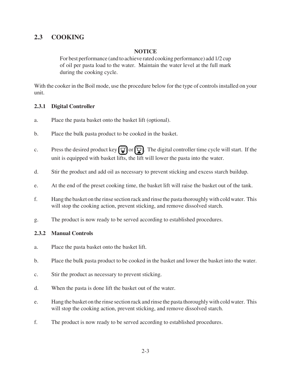 Pitco Frialator Gas Pasta Cookers PG14D User Manual | Page 29 / 40