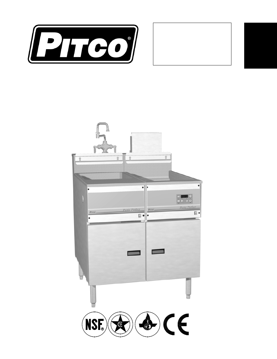 Pitco Frialator PG14D Gas Pasta Cooker (Built after 04/95) User Manual | 28 pages