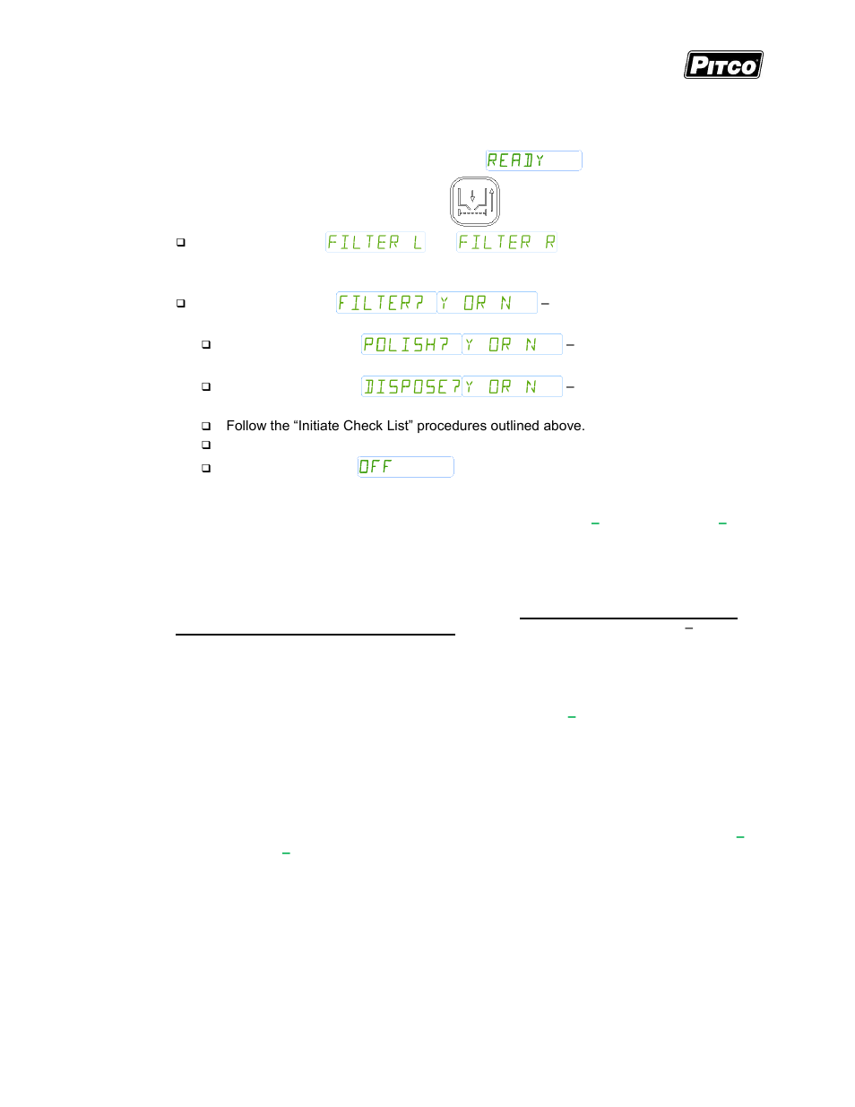 Pitco Frialator I12+ Cooking Computer for ROV Fryers User Manual | Page 10 / 32