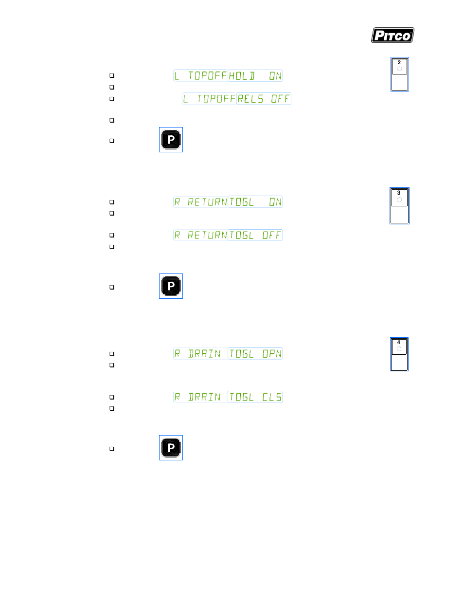 Pitco Frialator I12+ Cooking Computer for ROV Fryers User Manual | Page 12 / 32