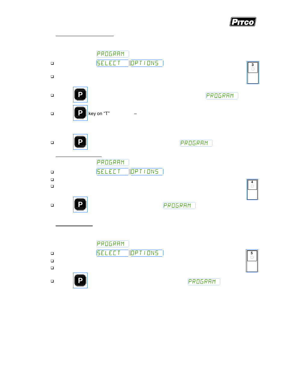 Pitco Frialator I12+ Cooking Computer for ROV Fryers User Manual | Page 20 / 32