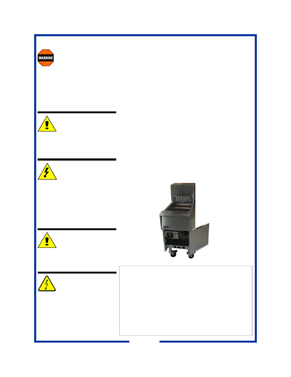 Pitco Frialator PCF18 User Manual | Page 5 / 10