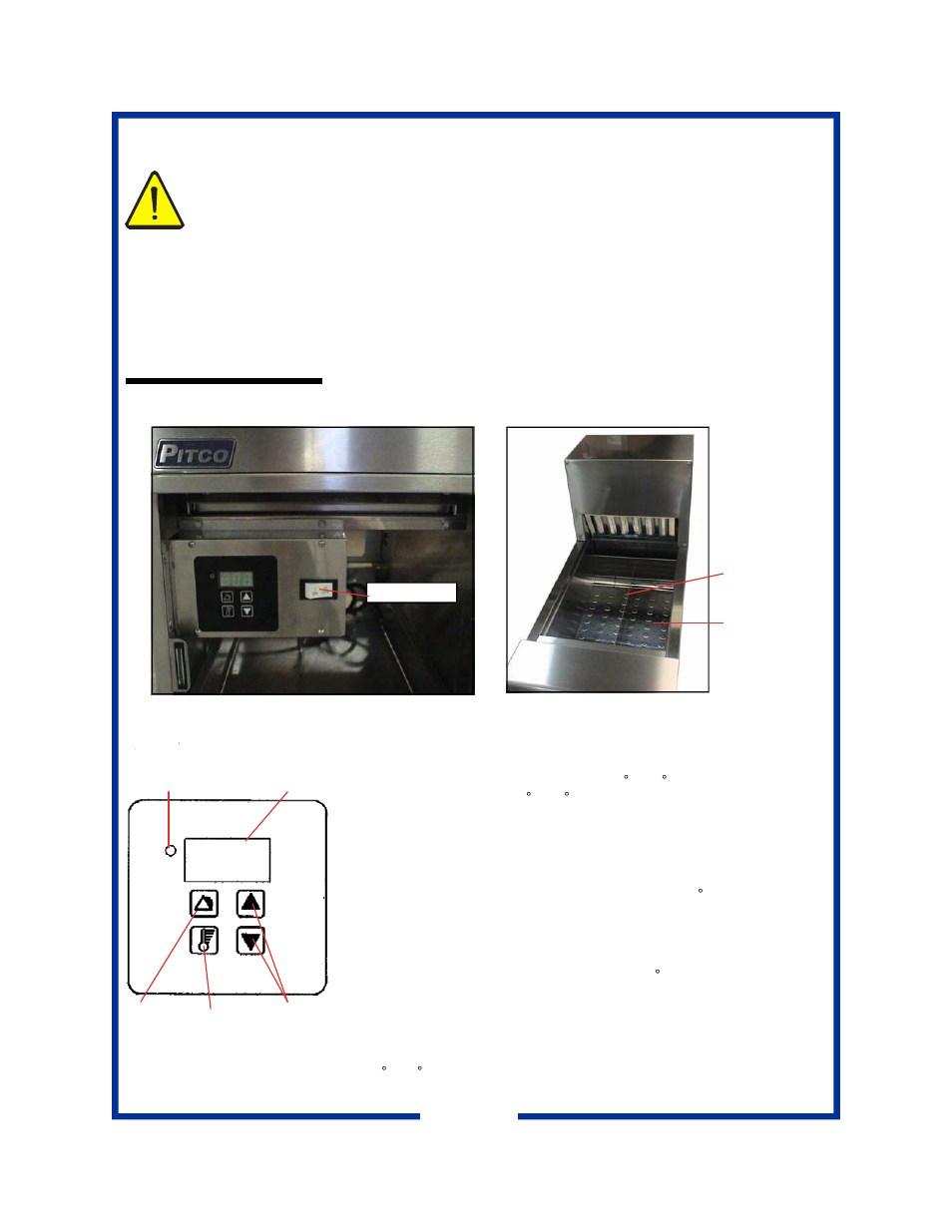 Normal operation, Controller programming | Pitco Frialator PCF18 User Manual | Page 6 / 10