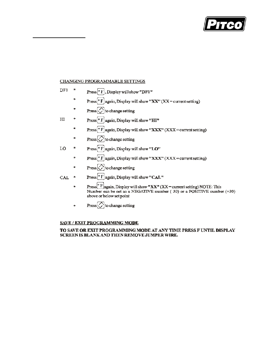 Troubleshooting | Pitco Frialator CRTE Counter Top Rethermalizer User Manual | Page 17 / 20