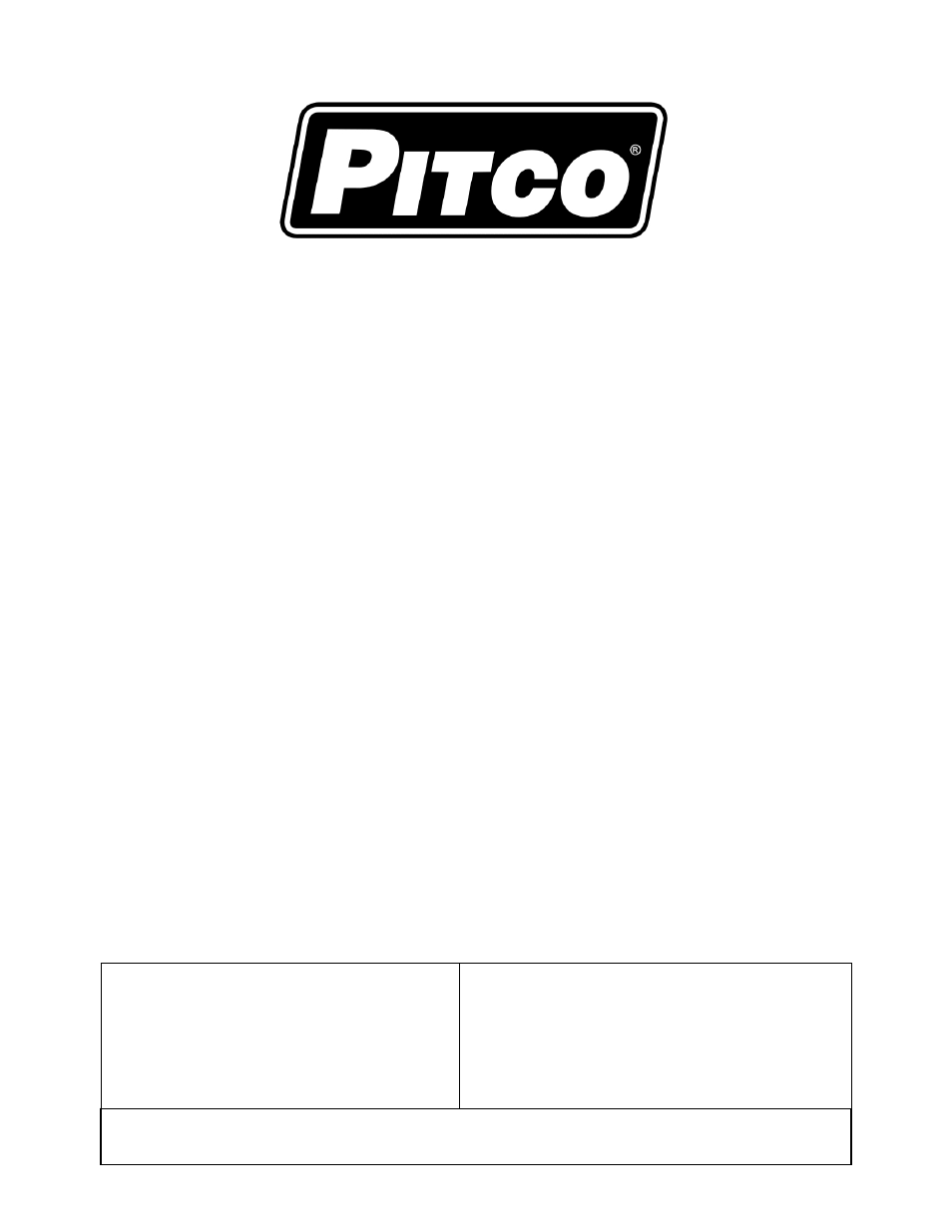 Pitco Frialator CRTE Counter Top Rethermalizer - Tim Hortons User Manual | Page 16 / 16