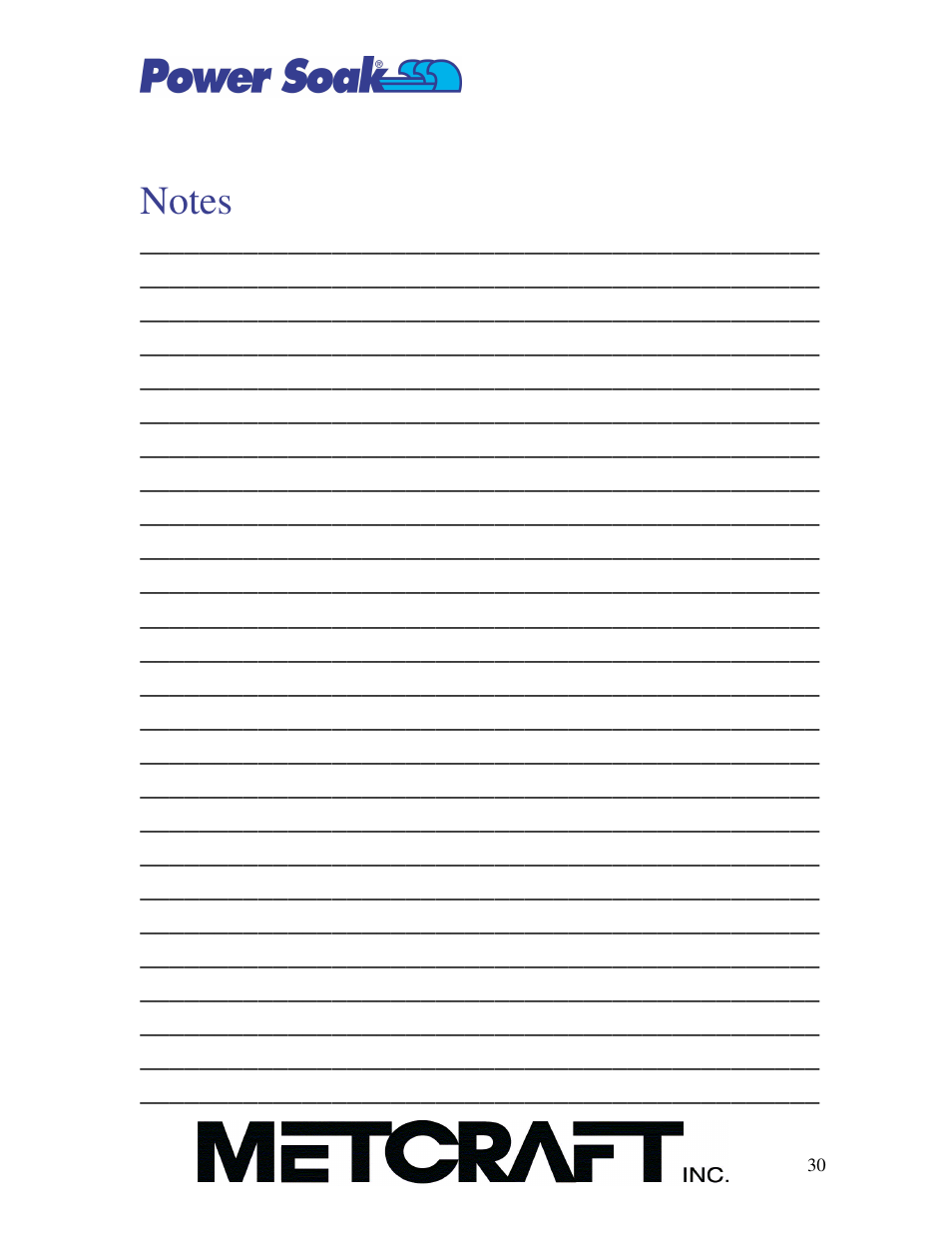 Power Soak MX-220 Owner's Manual User Manual | Page 31 / 33