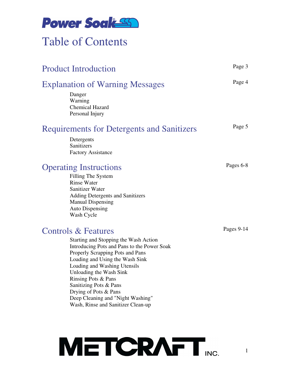 Power Soak MX-220-H Owner's Manual User Manual | Page 2 / 50