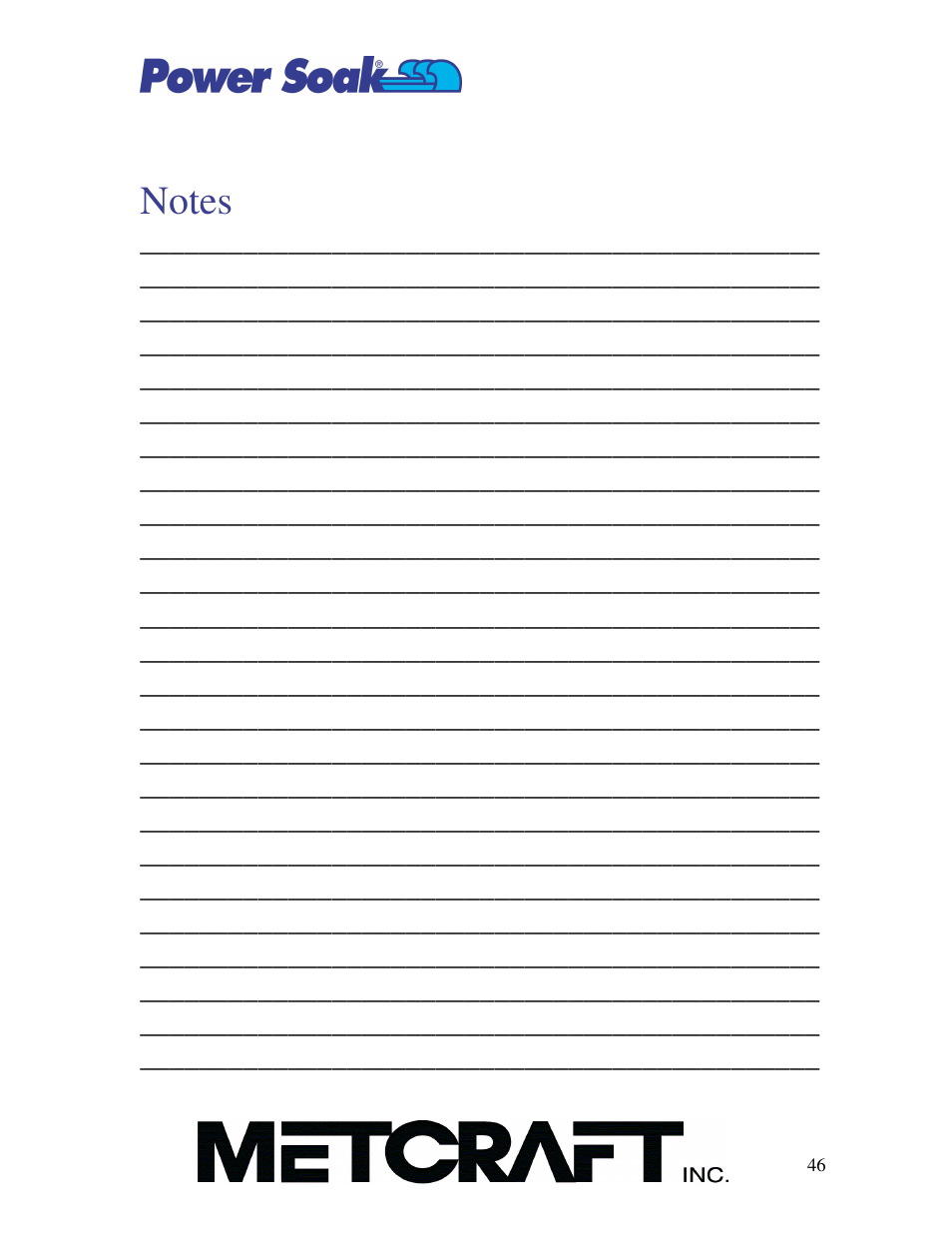 Power Soak MX-220-HT Owner's Manual User Manual | Page 47 / 50