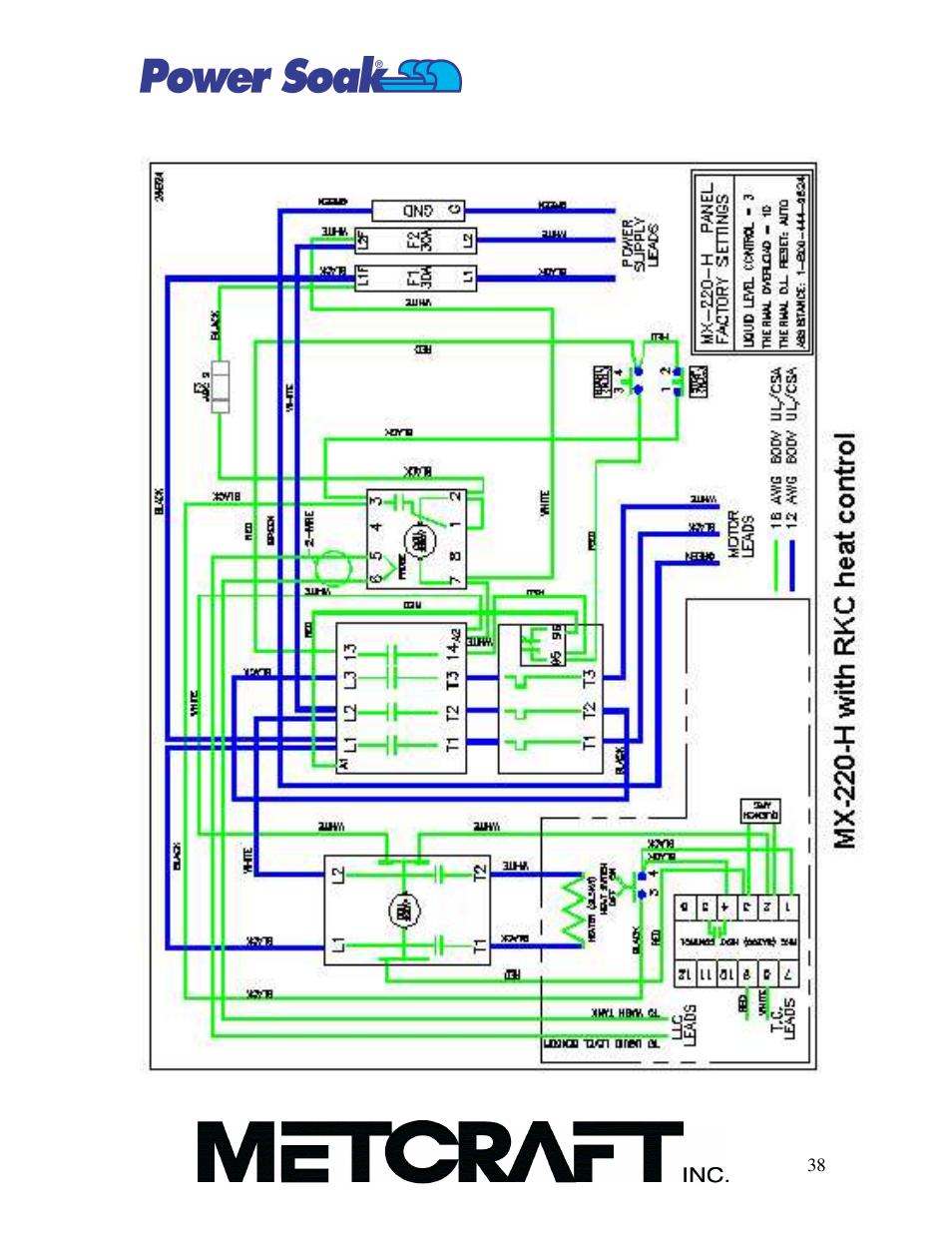 Power Soak MX-220-HTS Owner's/Service Manual User Manual | Page 39 / 57