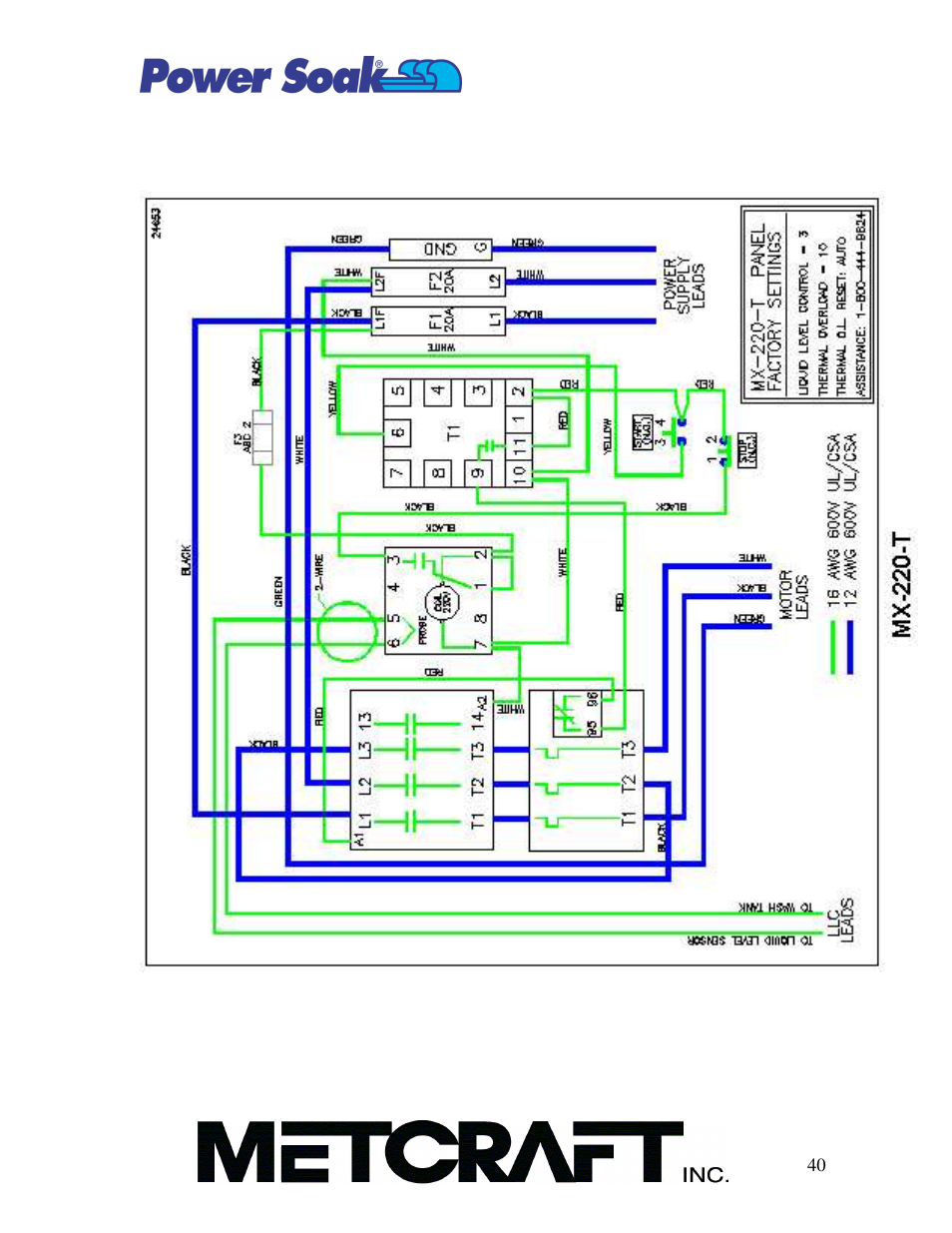 Power Soak MX-220-HTS Owner's/Service Manual User Manual | Page 41 / 57