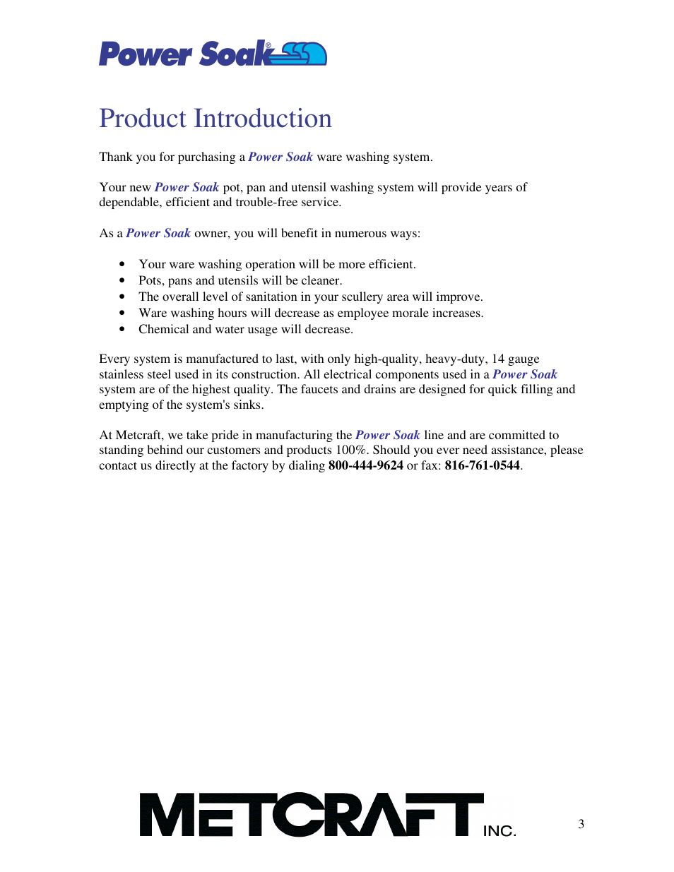 Product introduction | Power Soak SI-100 Owner's Manual User Manual | Page 4 / 44