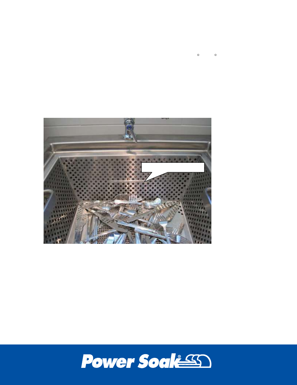 Filling the system, Adding detergents, Automatic chemical dispensing | Manual chemical dispensing | Power Soak 33638 Silverware Pre-washing System Owner's Manual User Manual | Page 18 / 32